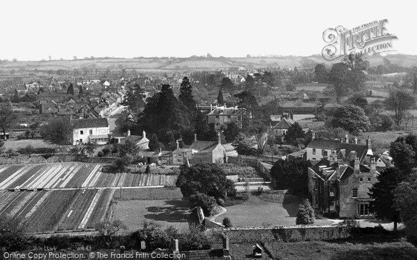 Photo of Thornbury, The Town From The Church Tower c.1955