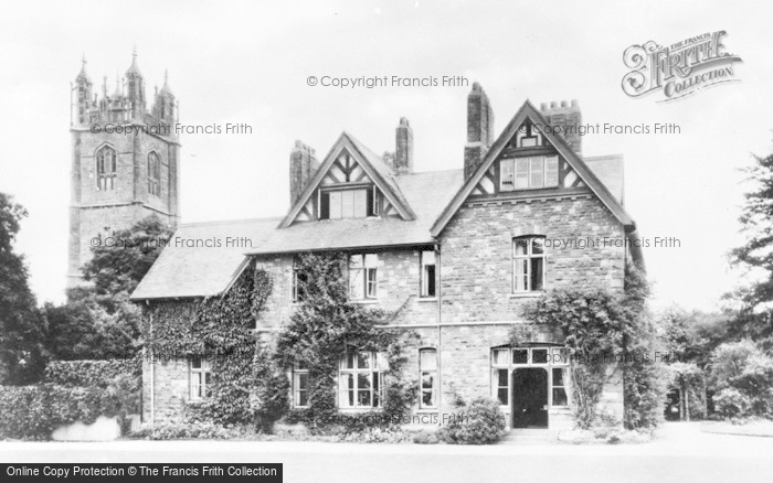 Photo of Thornbury, The Vicarage And Church Tower c.1960