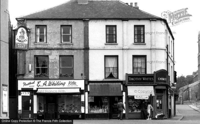 Photo of Thorne, Market Place, Shops c.1955