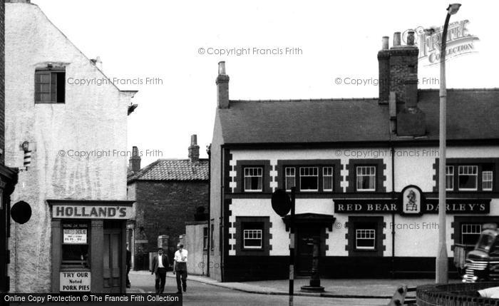 Photo of Thorne, The Green, Clarke's Pie Shop And The Red Bear c.1960