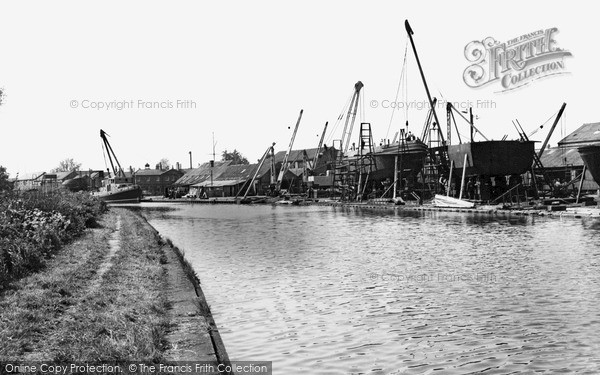 Photo of Thorne, The Shipyard c.1965