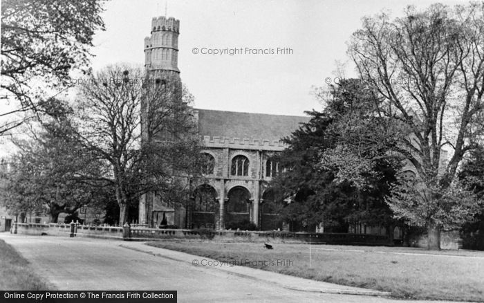 Photo of Thorney, The Green And Abbey c.1955