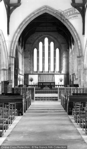 Photo of Thornham, All Saints Church, Interior  c.1960
