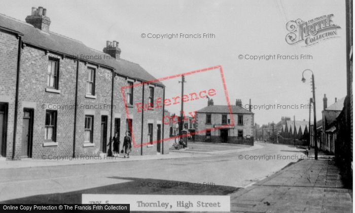 Photo of Thornley, High Street c.1950