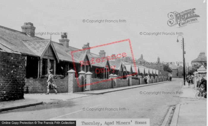Photo of Thornley, The Aged Miners' Homes c.1950