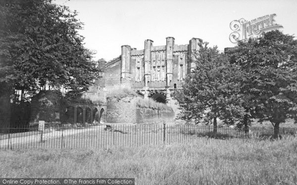 Photo of Thornton Abbey, c.1960