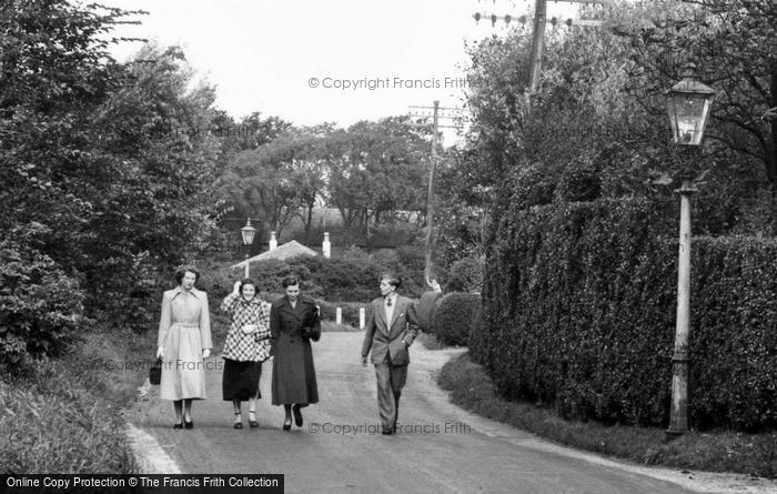 Photo of Thornton Cleveleys, A Stroll, Meadows Avenue c.1960