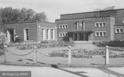 Thornton Cleveleys, The Lecture Hall And Library c.1960, Thornton