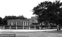 Thornton Cleveleys, The Library And Lecture Hall c.1955, Thornton