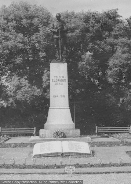 Photo of Thornton Cleveleys, The Memorial c.1960