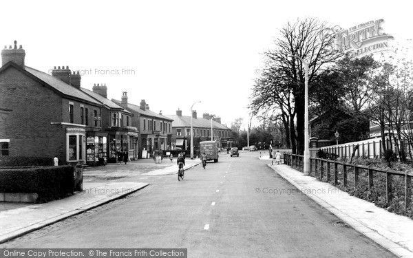 Photo of Thornton Cleveleys, Victoria Road East c.1955