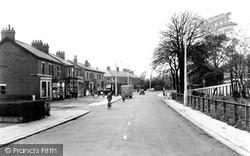 Thornton Cleveleys, Victoria Road East c.1955, Thornton