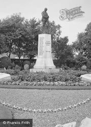 Thornton Cleveleys, War Memorial c.1955, Thornton