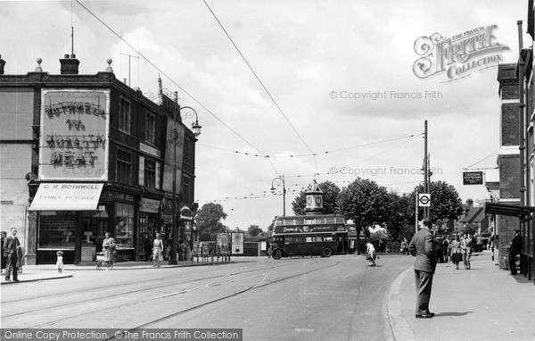 Photo of Thornton Heath, High Street And Clock Tower c.1947