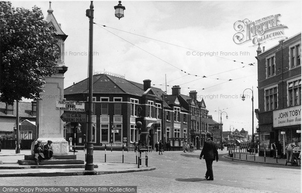 Photo of Thornton Heath, High Street And Clock Tower c.1947