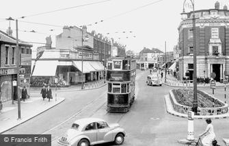Thornton Heath, High Street c1950