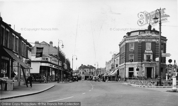 Photo of Thornton Heath, High Street c.1955