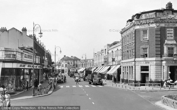 Photo of Thornton Heath, High Street c.1955