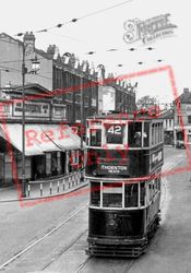 High Street Tram c.1950, Thornton Heath