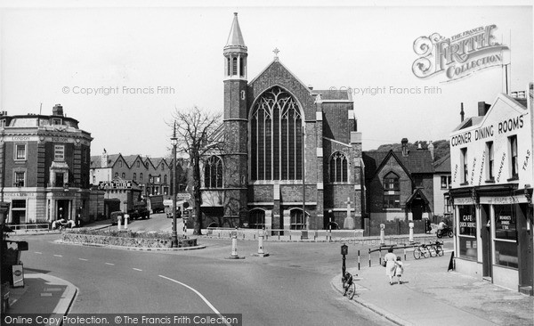 Photo of Thornton Heath, St Alban's Church c.1955