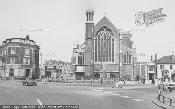 Photo of Thornton Heath, St Alban's Church c.1965