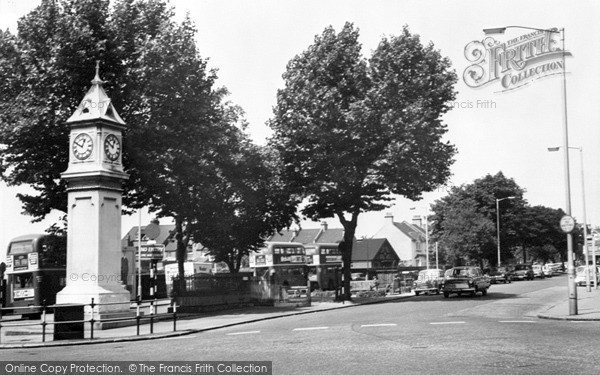 Photo of Thornton Heath, the Clock Tower c1965