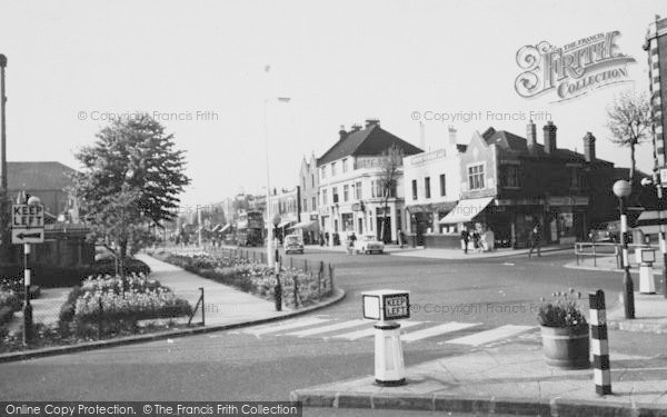 Photo of Thornton Heath, The Pond And London Road c.1960