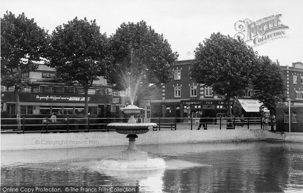 Photo of Thornton Heath, The Pond c.1947
