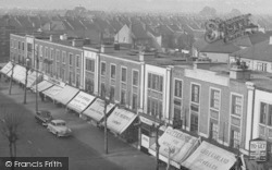 The Shopping Parade, London  Road c.1955, Thornton Heath
