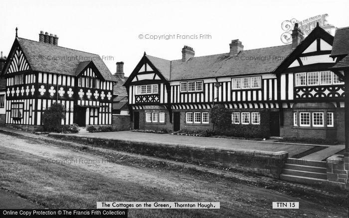 Photo of Thornton Hough, Cottages On The Green c.1950