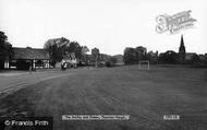 The Smithy And Green c.1950, Thornton Hough