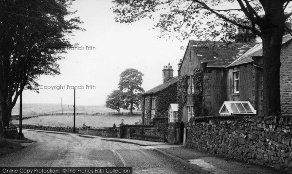 Photo of Thornton In Craven, Church Road c.1955
