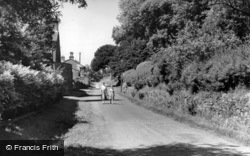 Thornton In Craven, The Old Road c.1960, Thornton-In-Craven