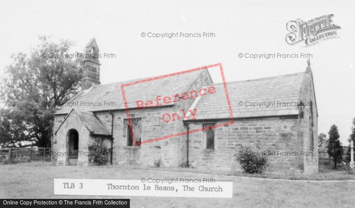 Photo of Thornton Le Beans, The Methodist Chapel c.1960