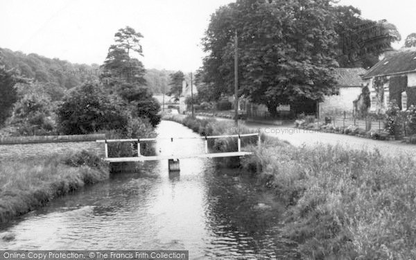 Photo of Thornton Le Dale, Beck Hall And Stream c.1955