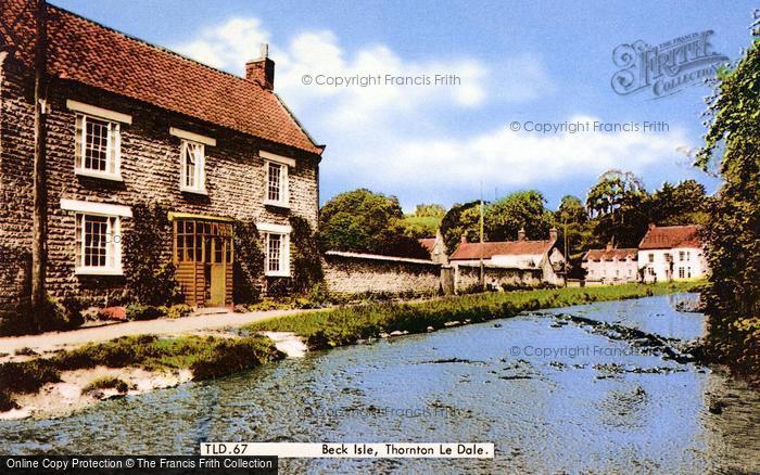 Photo of Thornton Le Dale, Beck Isle c.1965