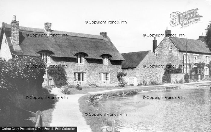 Photo of Thornton Le Dale, Cottages And River c.1955