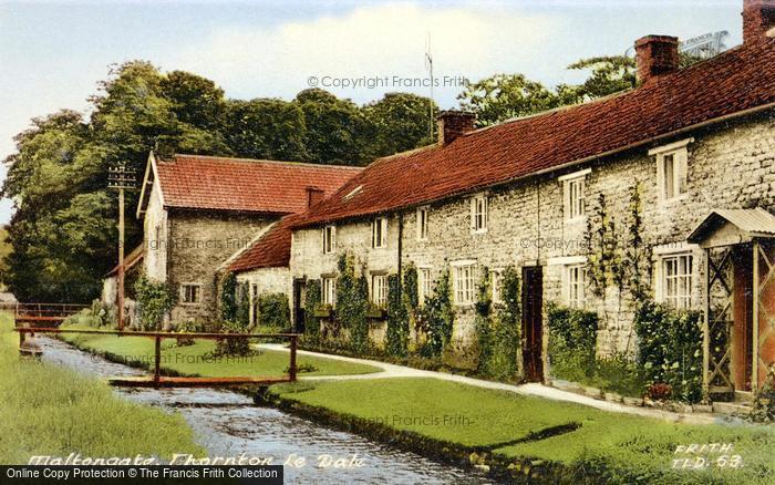 Photo of Thornton Le Dale, Maltongate c.1960