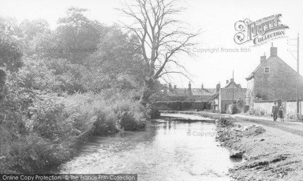Photo of Thornton Le Dale, The River c.1955