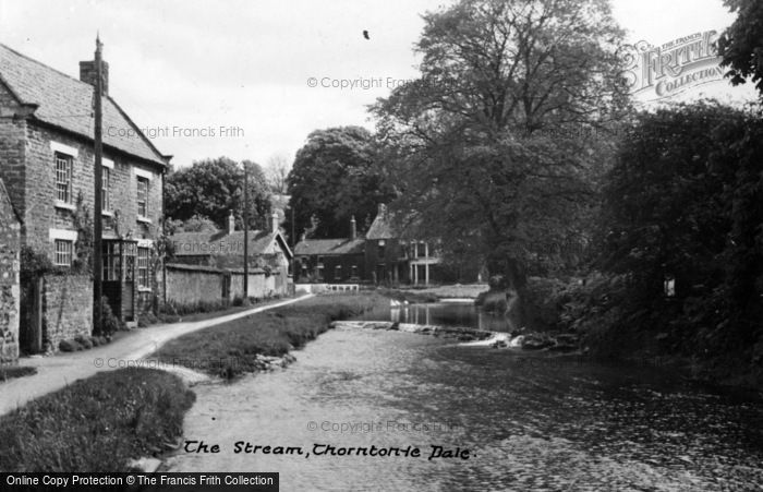 Photo of Thornton Le Dale, The Stream c.1950