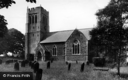 St Mary's Church c.1955, Thornton Watlass