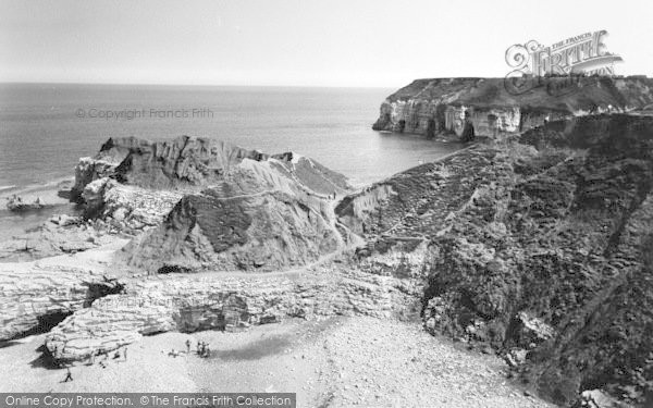 Photo of Thornwick Bay, Little And Big Thornwick Bays c.1960