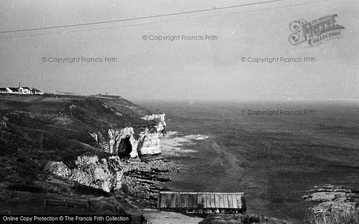 Photo of Thornwick Bay, Thornwick Nab 1951