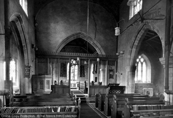 Photo of Thorpe Arnold, St Mary's Church, The Nave c.1955