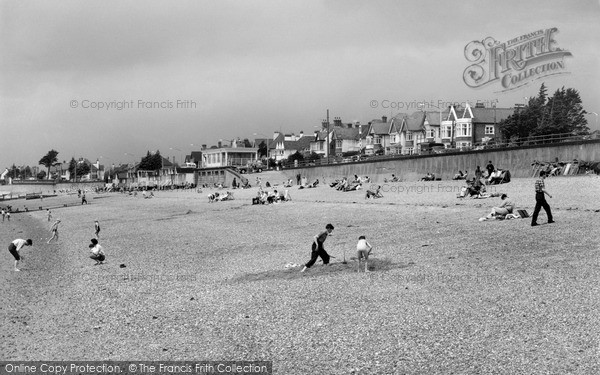 Photo of Thorpe Bay, The Beach 1963