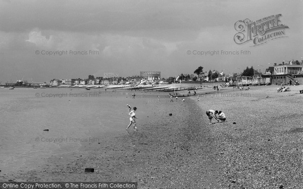 Photo of Thorpe Bay, The Beach 1963