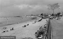 Thorpe Bay, the Beach and Promenade 1963