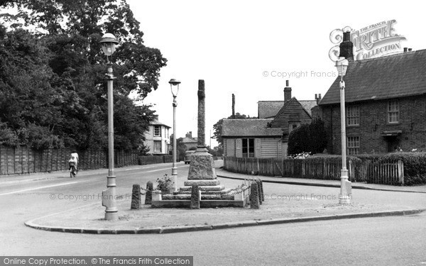 Photo of Thorpe Le Soken, The Memorial c.1955