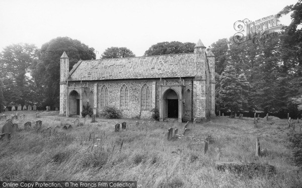 Photo of Thorpe Market, St Margaret's Church c.1955