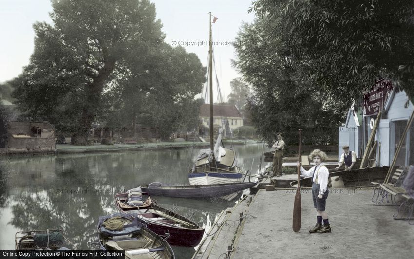 Thorpe St Andrew, River Yare 1919
